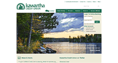 Desktop Screenshot of kawarthacu.com